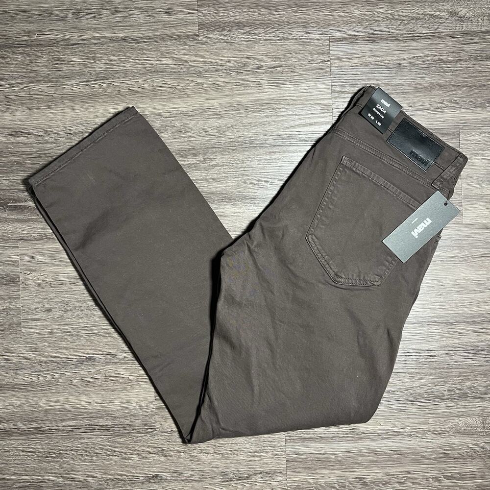 Mavi Zach Straight Leg Pants Men's 32x32 Gray Twill Stretch 5-Pocket NWT